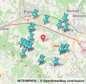 Mappa Via Vecchia Fiorentina, 51039 Quarrata PT, Italia (3.903)
