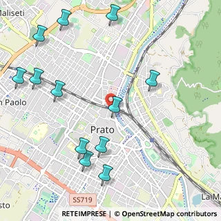 Mappa Via Felice Cavallotti, 59100 Prato PO, Italia (1.3525)