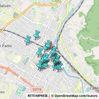 Mappa Via Felice Cavallotti, 59100 Prato PO, Italia (0.718)