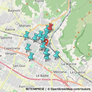 Mappa Via Felice Cavallotti, 59100 Prato PO, Italia (1.29)
