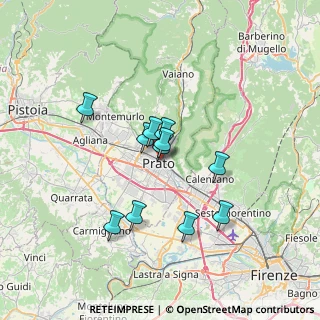 Mappa Via Felice Cavallotti, 59100 Prato PO, Italia (5.50818)
