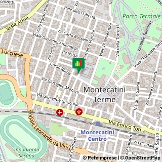 Mappa Corso Roma, 24C, 51016 Monsummano Terme, Pistoia (Toscana)