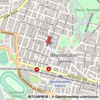Mappa Corso Roma, 24/B, 51016 Montecatini Terme, Pistoia (Toscana)