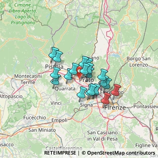Mappa Via Renato Mannocci, 59100 Prato PO, Italia (9.2895)