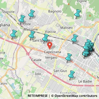 Mappa Via Renato Mannocci, 59100 Prato PO, Italia (3.0135)