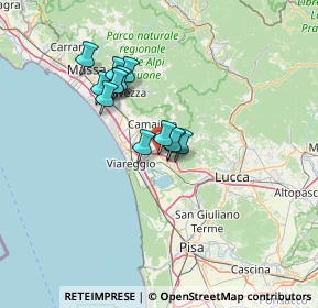 Mappa Viadotto Quercione, 55054 Massarosa LU, Italia (10.57462)
