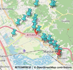 Mappa Viadotto Quercione, 55054 Massarosa LU, Italia (2.0875)