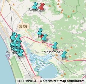 Mappa Viadotto Quercione, 55054 Massarosa LU, Italia (4.7165)