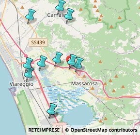 Mappa Viadotto Quercione, 55054 Massarosa LU, Italia (4.29818)