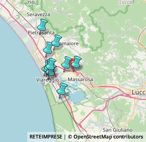 Mappa Viadotto Quercione, 55054 Massarosa LU, Italia (5.62917)
