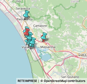 Mappa Viadotto Quercione, 55054 Massarosa LU, Italia (6.31833)