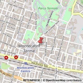 Mappa Piazza Massimo D'Azeglio, 7, 51016 Massa e Cozzile, Pistoia (Toscana)