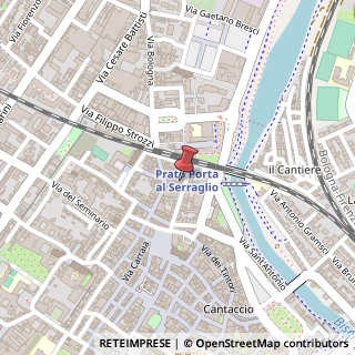 Mappa Via Gaetano Magnolfi, 67, 50100 Prato, Prato (Toscana)