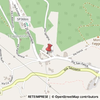 Mappa Via F. Trovatelli, 11, 47834 Montefiore Conca, Rimini (Emilia Romagna)