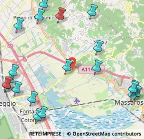 Mappa Loc, 55054 Massarosa LU, Italia (3.1365)