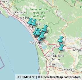 Mappa Loc, 55054 Massarosa LU, Italia (7.01538)