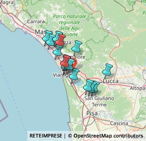 Mappa Loc, 55054 Massarosa LU, Italia (9.34278)