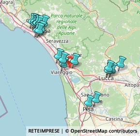 Mappa Loc, 55054 Massarosa LU, Italia (17.8495)