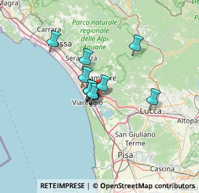 Mappa Loc, 55054 Massarosa LU, Italia (8.04583)