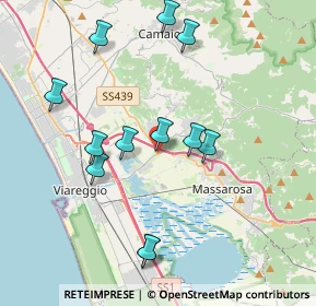 Mappa Loc, 55054 Massarosa LU, Italia (3.97917)