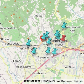 Mappa Via Eugenio Montale, 51010 Massa e Cozzile PT, Italia (1.41909)