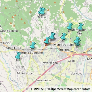 Mappa Via Eugenio Montale, 51010 Massa e Cozzile PT, Italia (2.07)