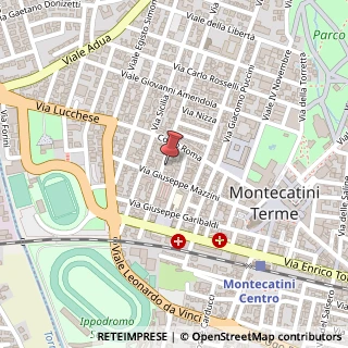 Mappa Viale Ferdinando Martini, 13, 51016 Montecatini Terme, Pistoia (Toscana)