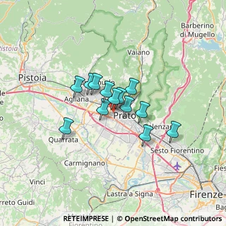 Mappa Via Francesco Cilea, 59100 Prato PO, Italia (4.34846)