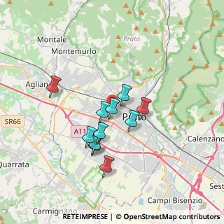 Mappa Via Francesco Cilea, 59100 Prato PO, Italia (2.86455)