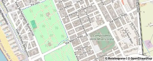 Mappa Viareggio