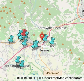Mappa Via Lucchese, 51015 Monsummano Terme PT, Italia (3.95538)