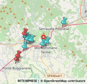 Mappa Via Lucchese, 51015 Monsummano Terme PT, Italia (3.51636)