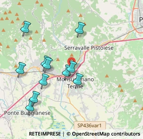 Mappa Via Lucchese, 51015 Monsummano Terme PT, Italia (3.99091)