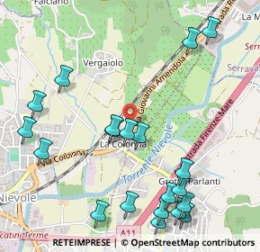 Mappa Via Lucchese, 51015 Monsummano Terme PT, Italia (0.6505)