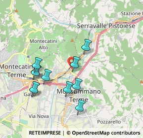 Mappa Via Lucchese, 51015 Monsummano Terme PT, Italia (1.86818)