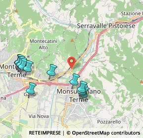 Mappa Via Lucchese, 51015 Monsummano Terme PT, Italia (2.34167)