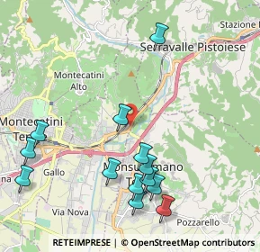 Mappa Via Lucchese, 51015 Monsummano Terme PT, Italia (2.39615)