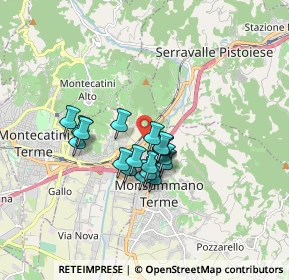 Mappa Via Lucchese, 51015 Monsummano Terme PT, Italia (1.26056)