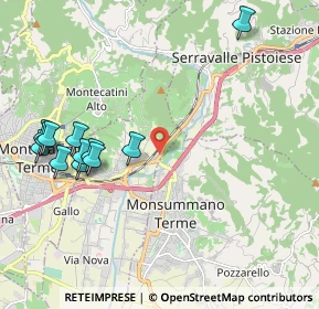 Mappa Via Lucchese, 51015 Monsummano Terme PT, Italia (2.43)
