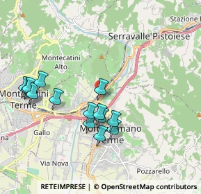 Mappa Via Lucchese, 51015 Monsummano Terme PT, Italia (1.98533)