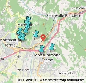 Mappa Via Lucchese, 51015 Monsummano Terme PT, Italia (1.8375)