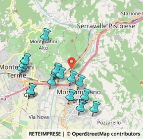 Mappa Via Lucchese, 51015 Monsummano Terme PT, Italia (2.00647)