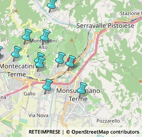Mappa Via Lucchese, 51015 Monsummano Terme PT, Italia (2.58154)