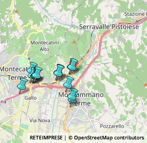 Mappa Via Lucchese, 51015 Monsummano Terme PT, Italia (1.70867)