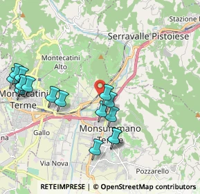 Mappa Via Lucchese, 51015 Monsummano Terme PT, Italia (2.32938)
