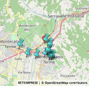 Mappa Via Lucchese, 51015 Monsummano Terme PT, Italia (1.35385)