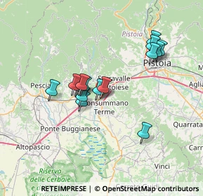 Mappa Via Lucchese, 51015 Monsummano Terme PT, Italia (6.15)