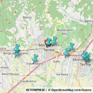 Mappa Via V. Gioberti, 51016 Montecatini Terme PT, Italia (2.27727)