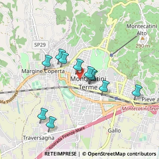 Mappa Via V. Gioberti, 51016 Montecatini Terme PT, Italia (0.82364)