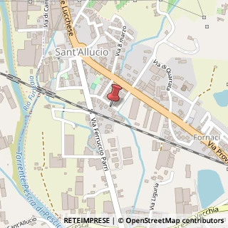 Mappa Via Martiri di Belfiore, 18, 51010 Uzzano, Pistoia (Toscana)